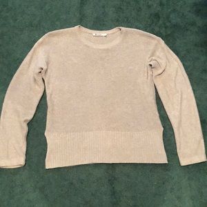 Gray chunky knit Alexander Wang sweater